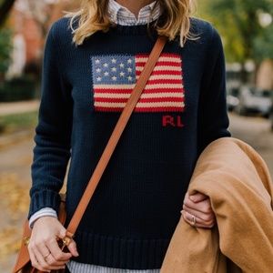 Ralph Lauren Flag Sweater